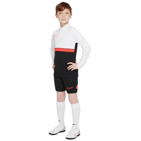 Bluza dla dzieci Nike DF Academy 21 Drill Top czarno-biało-czerwona CW6112 016 Bluza dla dzieci Nike DF Academy 21 Drill Top czarno-biało-czerwona CW6112 016