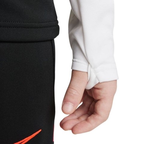 Bluza dla dzieci Nike DF Academy 21 Drill Top czarno-biało-czerwona CW6112 016 Bluza dla dzieci Nike DF Academy 21 Drill Top czarno-biało-czerwona CW6112 016