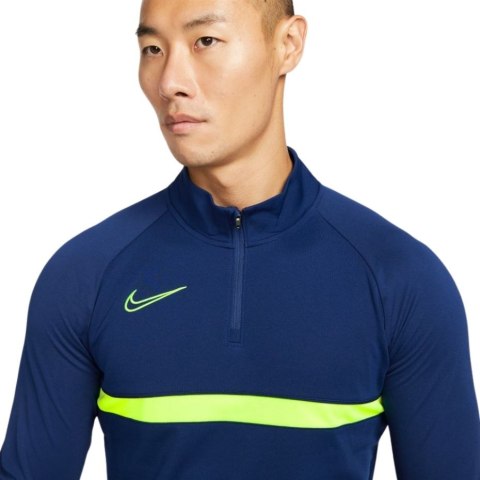 Bluza męska Nike Dri-Fit Academy 21 Dril Top granatowa CW6110 492 Bluza męska Nike Dri-Fit Academy 21 Dril Top granatowa CW6110 492
