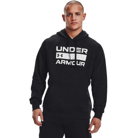 Bluza męska Under Armour Rival FLC Signature HD czarna 1366363 001 Bluza męska Under Armour Rival FLC Signature HD czarna 1366363 001