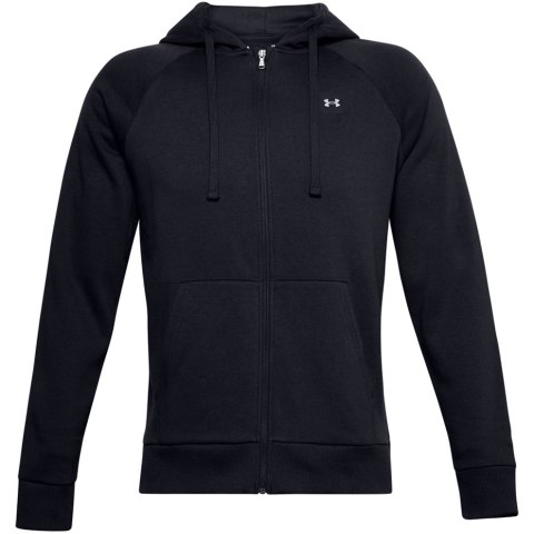 Bluza męska Under Armour Rival Fleece FZ Hoodie czarna 1357111 001 Bluza męska Under Armour Rival Fleece FZ Hoodie czarna 1357111 001