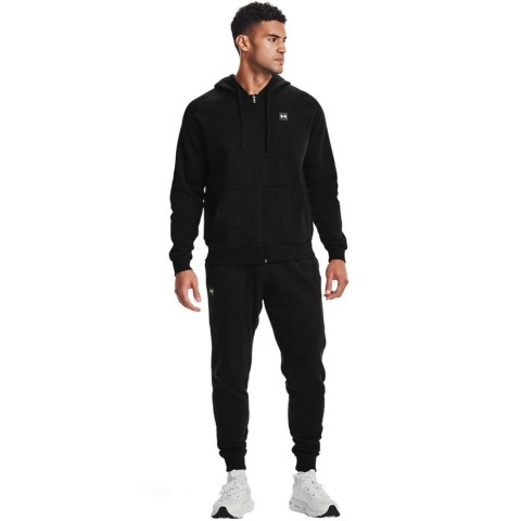 Bluza męska Under Armour Rival Fleece FZ Hoodie czarna 1357111 001 Bluza męska Under Armour Rival Fleece FZ Hoodie czarna 1357111 001