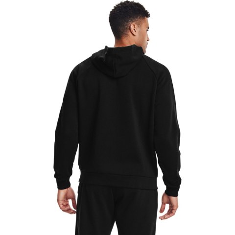 Bluza męska Under Armour Rival Fleece FZ Hoodie czarna 1357111 001 Bluza męska Under Armour Rival Fleece FZ Hoodie czarna 1357111 001