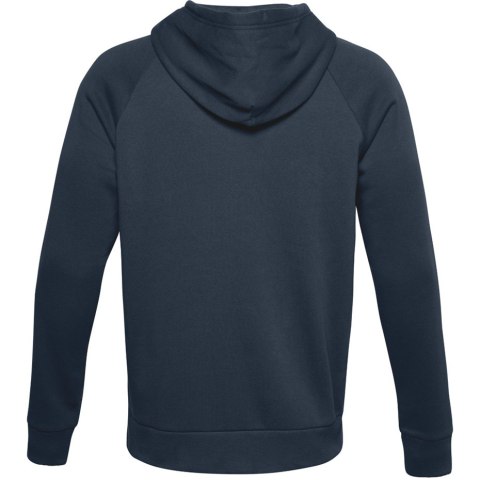 Bluza męska Under Armour Rival Fleece FZ Hoodie granatowa 1357111 408 Bluza męska Under Armour Rival Fleece FZ Hoodie granatowa 1357111 408