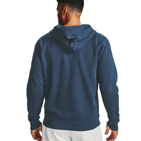 Bluza męska Under Armour Rival Fleece FZ Hoodie granatowa 1357111 408 Bluza męska Under Armour Rival Fleece FZ Hoodie granatowa 1357111 408