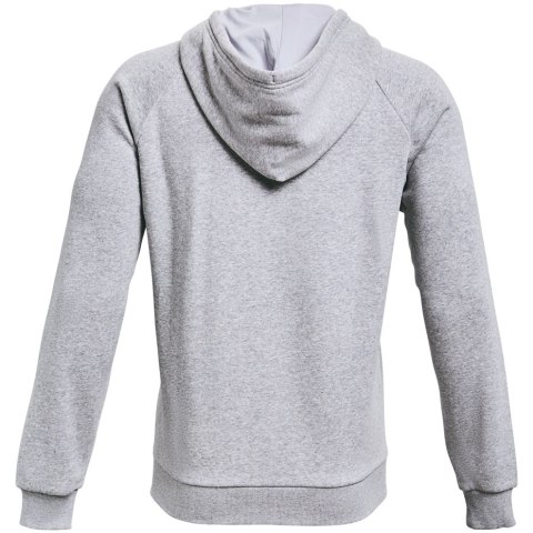 Bluza męska Under Armour Rival Fleece FZ Hoodie jasnoszara 1357111 011 Bluza męska Under Armour Rival Fleece FZ Hoodie jasnoszara 1357111 011