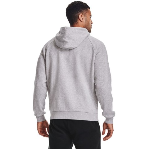 Bluza męska Under Armour Rival Fleece FZ Hoodie jasnoszara 1357111 011 Bluza męska Under Armour Rival Fleece FZ Hoodie jasnoszara 1357111 011