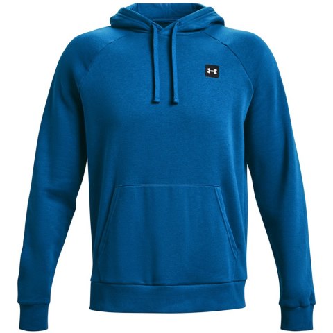 Bluza męska Under Armour Rival Fleece Hoodie niebieska 1357092 432 Bluza męska Under Armour Rival Fleece Hoodie niebieska 1357092 432