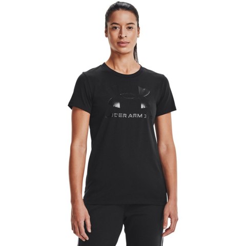 Koszulka damska Under Armour Live Sportstyle Graphic SSC czarna 1356305 002 Koszulka damska Under Armour Live Sportstyle Graphic SSC czarna 1356305 002
