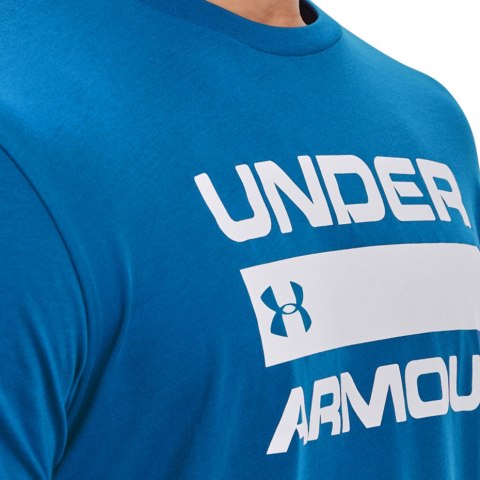 Koszulka męska Under Armour Team Issue Wordmark SS niebieska 1329582 432 Koszulka męska Under Armour Team Issue Wordmark SS niebieska 1329582 432
