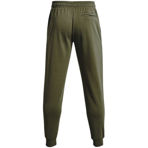 Spodnie męskie Under Armour Rival Flc Signature khaki 1366366 390 Spodnie męskie Under Armour Rival Flc Signature khaki 1366366 390