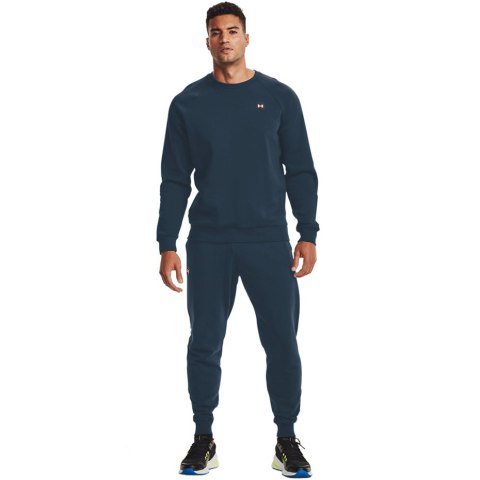 Spodnie męskie Under Armour Rival Fleece Jogger granatowe 1357128 408 Spodnie męskie Under Armour Rival Fleece Jogger granatowe 1357128 408