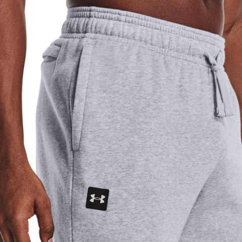 Spodnie męskie Under Armour Rival Fleece Jogger jasnoszare 1357128 011 Spodnie męskie Under Armour Rival Fleece Jogger jasnoszare 1357128 011