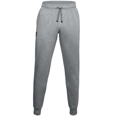Spodnie męskie Under Armour Rival Fleece Jogger szare 1357128 012 Spodnie męskie Under Armour Rival Fleece Jogger szare 1357128 012