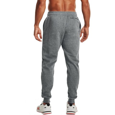 Spodnie męskie Under Armour Rival Fleece Jogger szare 1357128 012 Spodnie męskie Under Armour Rival Fleece Jogger szare 1357128 012