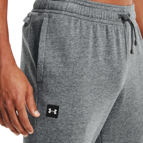 Spodnie męskie Under Armour Rival Fleece Jogger szare 1357128 012 Spodnie męskie Under Armour Rival Fleece Jogger szare 1357128 012