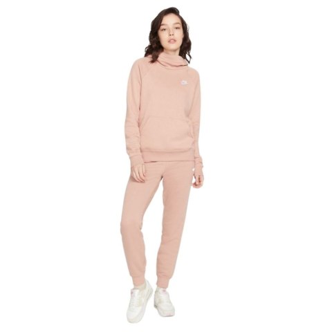 Bluza damska Nike NSW Essntl Flc Fnl Hoodie jasnoróżowa BV4116 609 Bluza damska Nike NSW Essntl Flc Fnl Hoodie jasnoróżowa BV4116 609