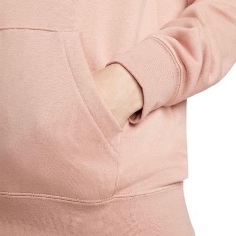 Bluza damska Nike NSW Essntl Flc Fnl Hoodie jasnoróżowa BV4116 609 Bluza damska Nike NSW Essntl Flc Fnl Hoodie jasnoróżowa BV4116 609