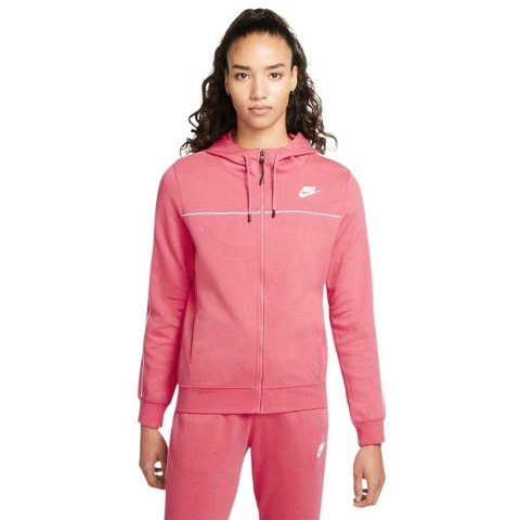 Bluza damska Nike Nsw Mlnm Essential Flecee FZ Hoody różowa CZ8338 622 Bluza damska Nike Nsw Mlnm Essential Flecee FZ Hoody różowa CZ8338 622