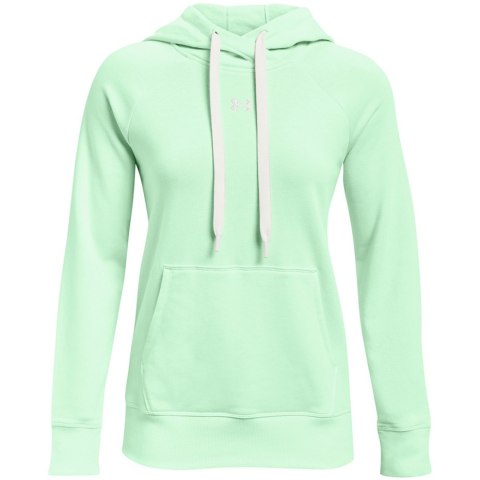 Bluza damska Under Armour Rival Fleece HB Hoodie zielona 1356317 335 Bluza damska Under Armour Rival Fleece HB Hoodie zielona 1356317 335