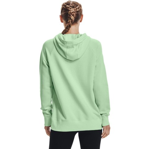Bluza damska Under Armour Rival Fleece HB Hoodie zielona 1356317 335 Bluza damska Under Armour Rival Fleece HB Hoodie zielona 1356317 335