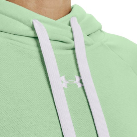 Bluza damska Under Armour Rival Fleece HB Hoodie zielona 1356317 335 Bluza damska Under Armour Rival Fleece HB Hoodie zielona 1356317 335