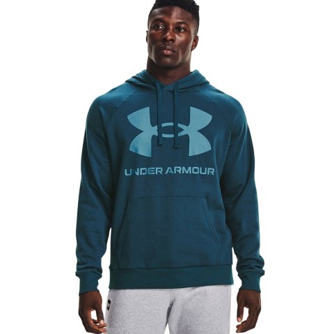 Bluza męska Under Armour Rival Fleece Big Logo HD niebieska 1357093 413 Bluza męska Under Armour Rival Fleece Big Logo HD niebieska 1357093 413