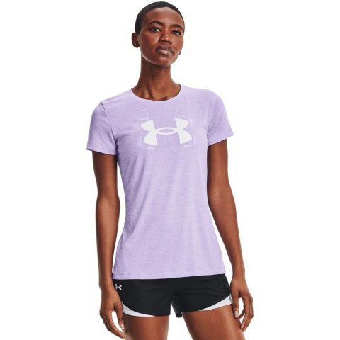Koszulka damska Under Armour Tech Twist Graphic SSC fioletowa 1366125 532 Koszulka damska Under Armour Tech Twist Graphic SSC fioletowa 1366125 532