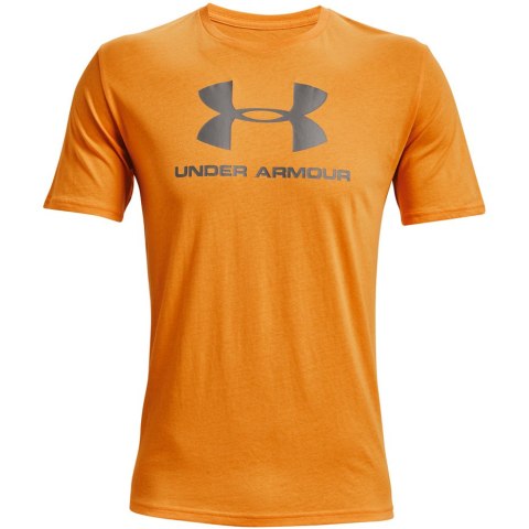 Koszulka męska Under Armour Sportstyle Logo SS pomarańczowa 1329590 755 Koszulka męska Under Armour Sportstyle Logo SS pomarańczowa 1329590 755