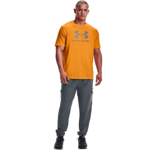 Koszulka męska Under Armour Sportstyle Logo SS pomarańczowa 1329590 755 Koszulka męska Under Armour Sportstyle Logo SS pomarańczowa 1329590 755