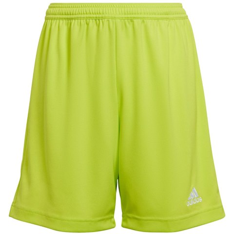 Spodenki dla dzieci adidas Entrada 22 limonkowe HC5065 Spodenki dla dzieci adidas Entrada 22 limonkowe HC5065