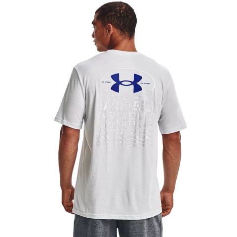 Koszulka męska Under Armour Repeat Ss graphics szara 1371264 014 Koszulka męska Under Armour Repeat Ss graphics szara 1371264 014