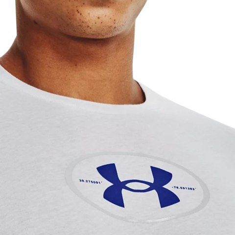 Koszulka męska Under Armour Repeat Ss graphics szara 1371264 014 Koszulka męska Under Armour Repeat Ss graphics szara 1371264 014