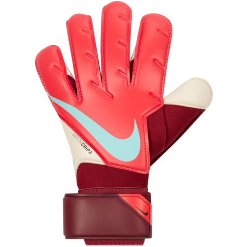 Rękawice bramkarskie Nike Goalkeeper Vapor Grip 3 czerwono-białe CN5650 660 Rękawice bramkarskie Nike Goalkeeper Vapor Grip 3 czerwono-białe CN5650 660