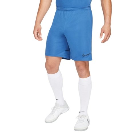 Spodenki męskie Nike NK Df Academy 21 Short K niebieskie CW6107 407 Spodenki męskie Nike NK Df Academy 21 Short K niebieskie CW6107 407