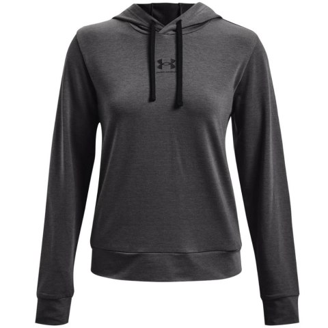 Bluza damska Under Armour Rival Terry Hoodie grafitowa 1369855 010 Bluza damska Under Armour Rival Terry Hoodie grafitowa 1369855 010