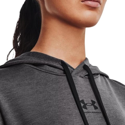 Bluza damska Under Armour Rival Terry Hoodie grafitowa 1369855 010 Bluza damska Under Armour Rival Terry Hoodie grafitowa 1369855 010