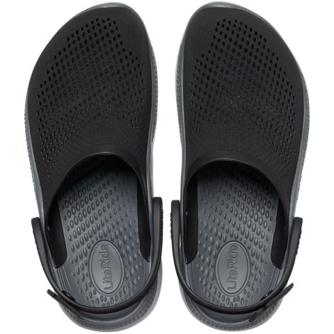 Chodaki Crocs LiteRide 360 Clog czarno-szare 206708 0DD Chodaki Crocs LiteRide 360 Clog czarno-szare 206708 0DD