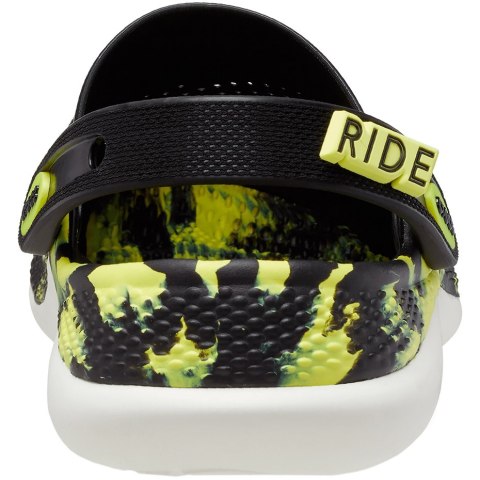 Chodaki Crocs LiteRide 360 Marbled Clog czarno-limonkowe 207634 02K Chodaki Crocs LiteRide 360 Marbled Clog czarno-limonkowe 207634 02K