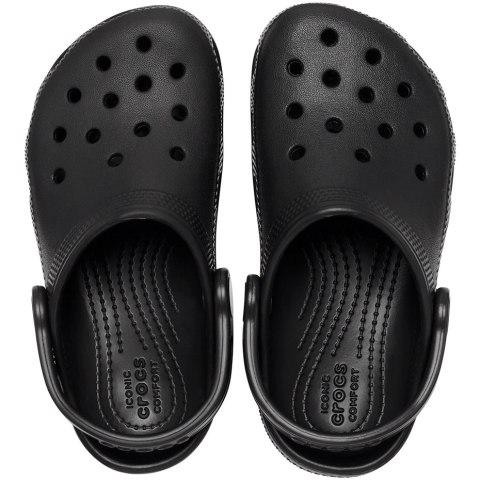 Chodaki dla dzieci Crocs Kids Classic Clog czarne 206991 001 Chodaki dla dzieci Crocs Kids Classic Clog czarne 206991 001