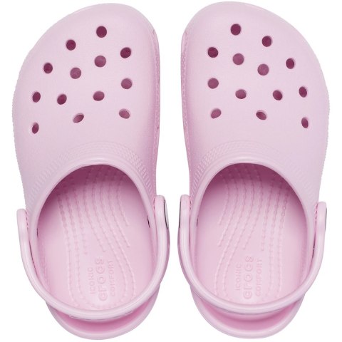 Chodaki dla dzieci Crocs Kids Toddler Classic Clog różowe 206990 6GD Chodaki dla dzieci Crocs Kids Toddler Classic Clog różowe 206990 6GD