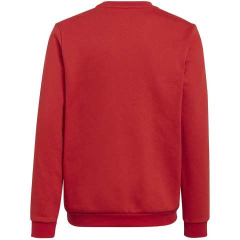 Bluza dla dzieci adidas Entrada 22 Sweat Top czerwona H57473 Bluza dla dzieci adidas Entrada 22 Sweat Top czerwona H57473