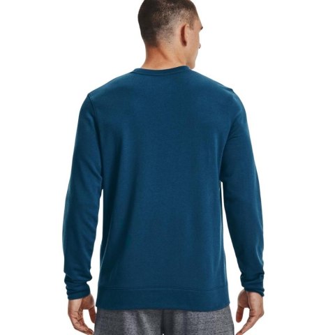 Bluza męska Under Armour UA Rival Terry Logo Crew niebieska 1370391 458 Bluza męska Under Armour UA Rival Terry Logo Crew niebieska 1370391 458