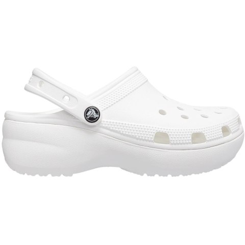 Chodaki damskie Crocs Classic Platform białe 206750 100 Chodaki damskie Crocs Classic Platform białe 206750 100