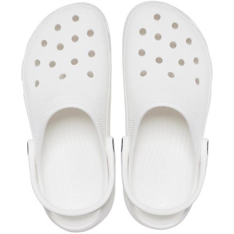 Chodaki damskie Crocs Classic Platform białe 206750 100 Chodaki damskie Crocs Classic Platform białe 206750 100