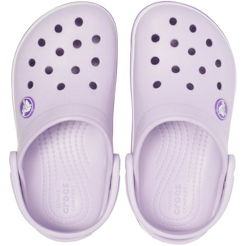 Chodaki dla dzieci Crocs Kids Toddler Crocband Clog lawendowe 207005 5P8 Chodaki dla dzieci Crocs Kids Toddler Crocband Clog lawendowe 207005 5P8