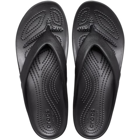 Klapki damskie Crocs Kadee II Flip W czarne 202492 001 Klapki damskie Crocs Kadee II Flip W czarne 202492 001