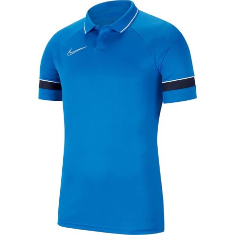 Koszulka dla dzieci Nike Dri-FIT Academy 21 Polo SS niebieska CW6106 463 Koszulka dla dzieci Nike Dri-FIT Academy 21 Polo SS niebieska CW6106 463