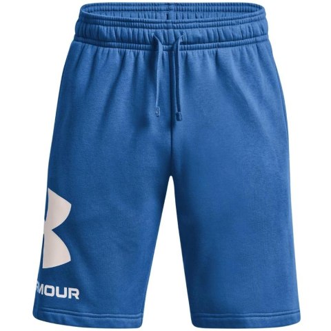 Spodenki męskie Under Armour Rival FLC Big Logo Shorts niebieskie 1357118 474 Spodenki męskie Under Armour Rival FLC Big Logo Shorts niebieskie 1357118 474