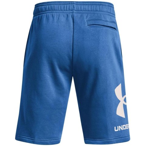 Spodenki męskie Under Armour Rival FLC Big Logo Shorts niebieskie 1357118 474 Spodenki męskie Under Armour Rival FLC Big Logo Shorts niebieskie 1357118 474